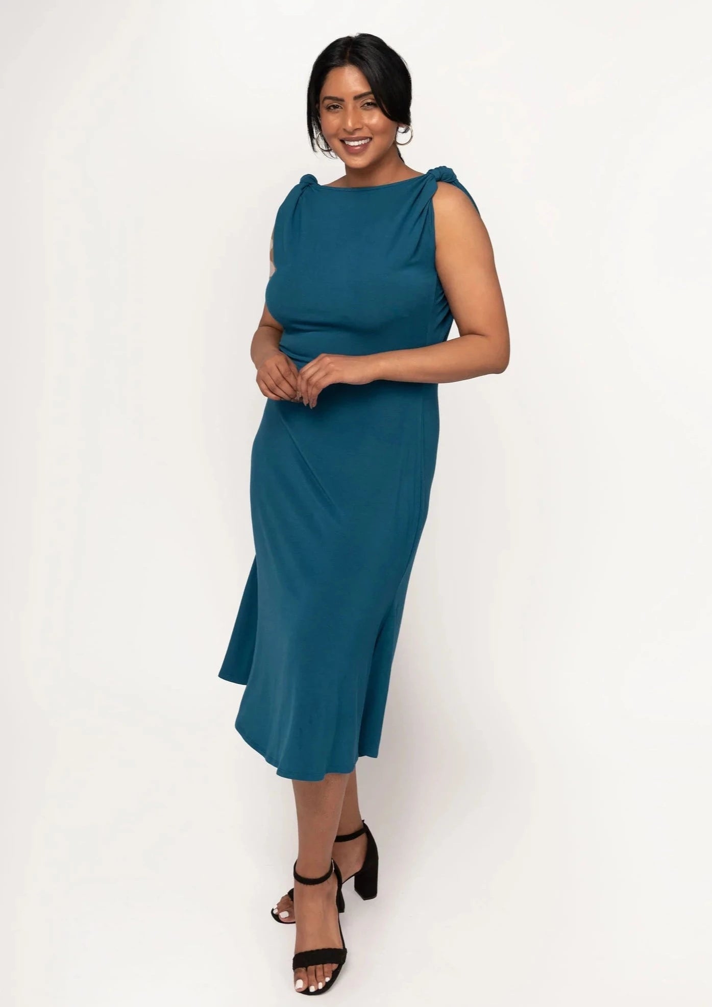 The Evolve Slip Dress in Sapphire Blue - Final Sale  Veneka