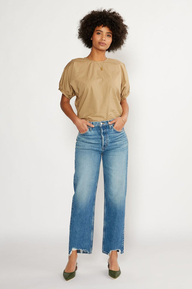 Tyler Vintage Straight in Stone Hill - Veneka-Sustainable-Ethical-Bottoms-Etica Denim Drop Ship