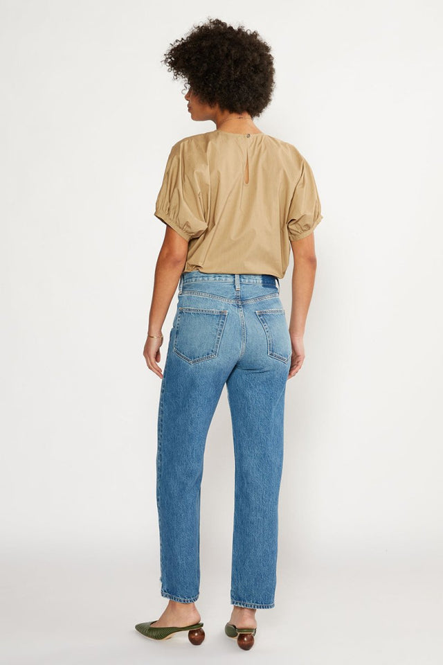 Tyler Vintage Straight in Stone Hill - Veneka-Sustainable-Ethical-Bottoms-Etica Denim Drop Ship