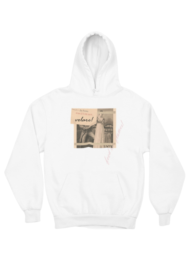 Volare Unisex Hoodie in White - Veneka-Sustainable-Ethical-Tops-J&R Artisan Fashion Drop Ship